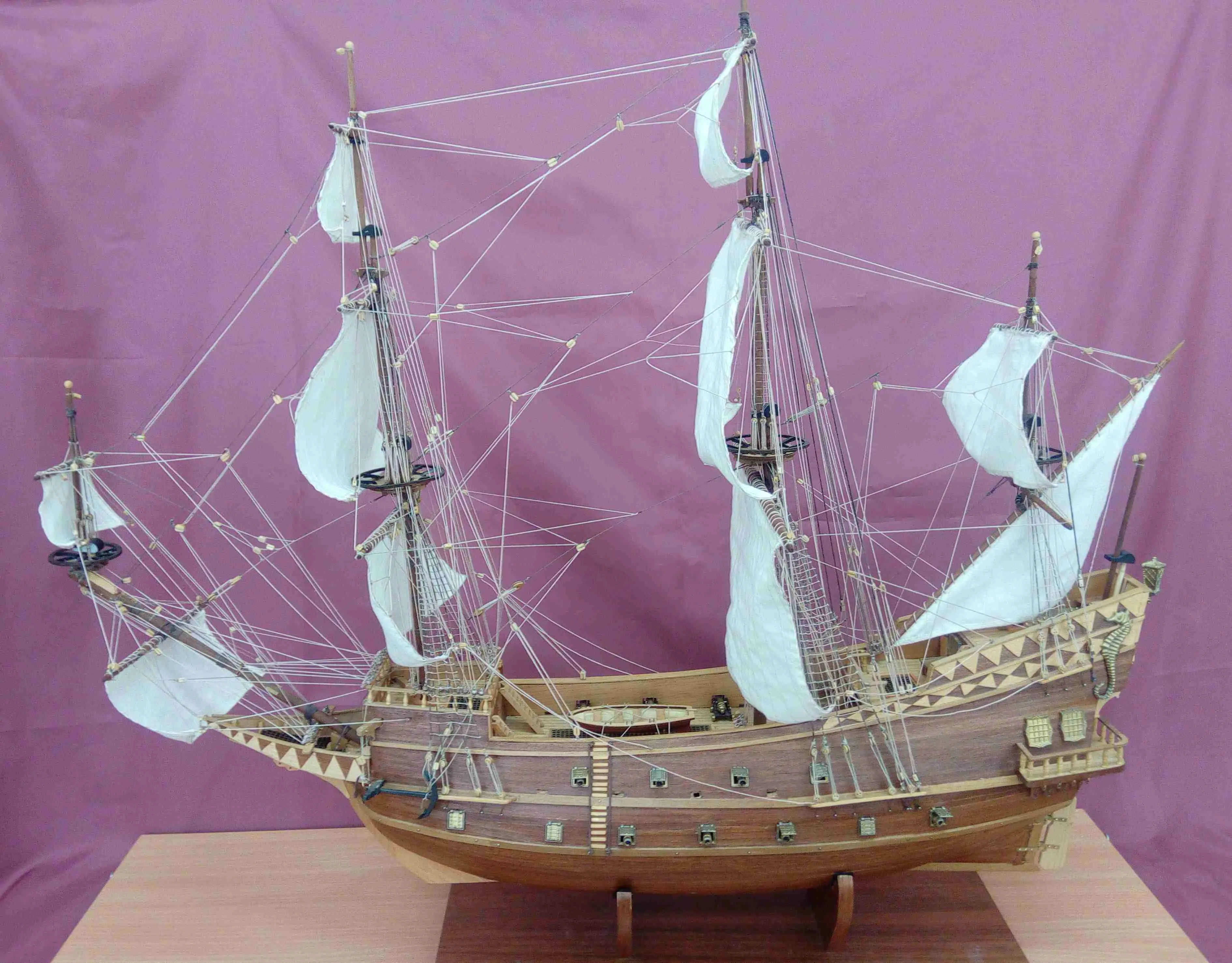 Модель корабля Галеон «Иоанн Креститель» (Джовани Батиста) - Верфь на Столе