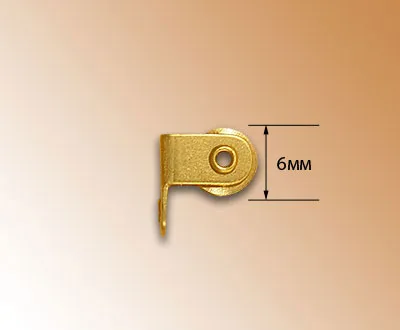 Рабочий блок, латунь, 6 мм, 1 штука