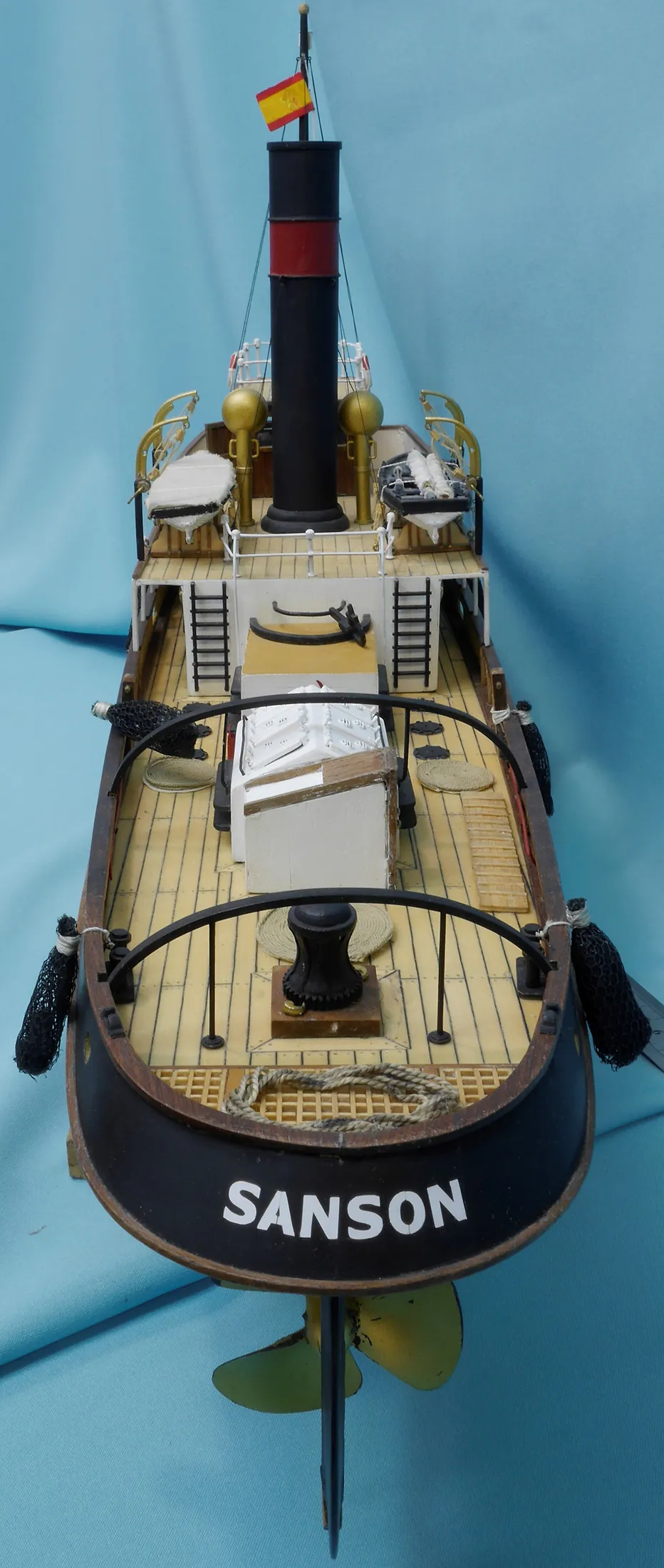 Модель корабля Буксир Sanson - Верфь на Столе