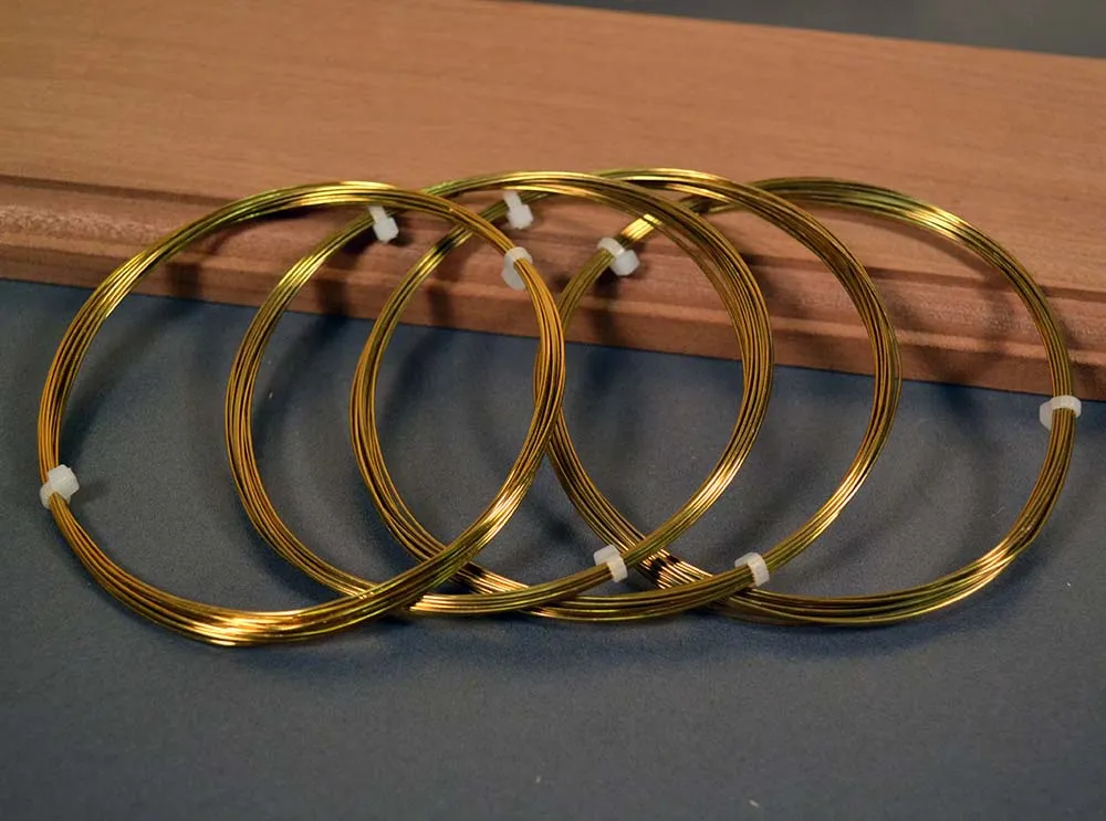 Проволока латунная мягкая 0,8 мм. Длина мотка 5 м.