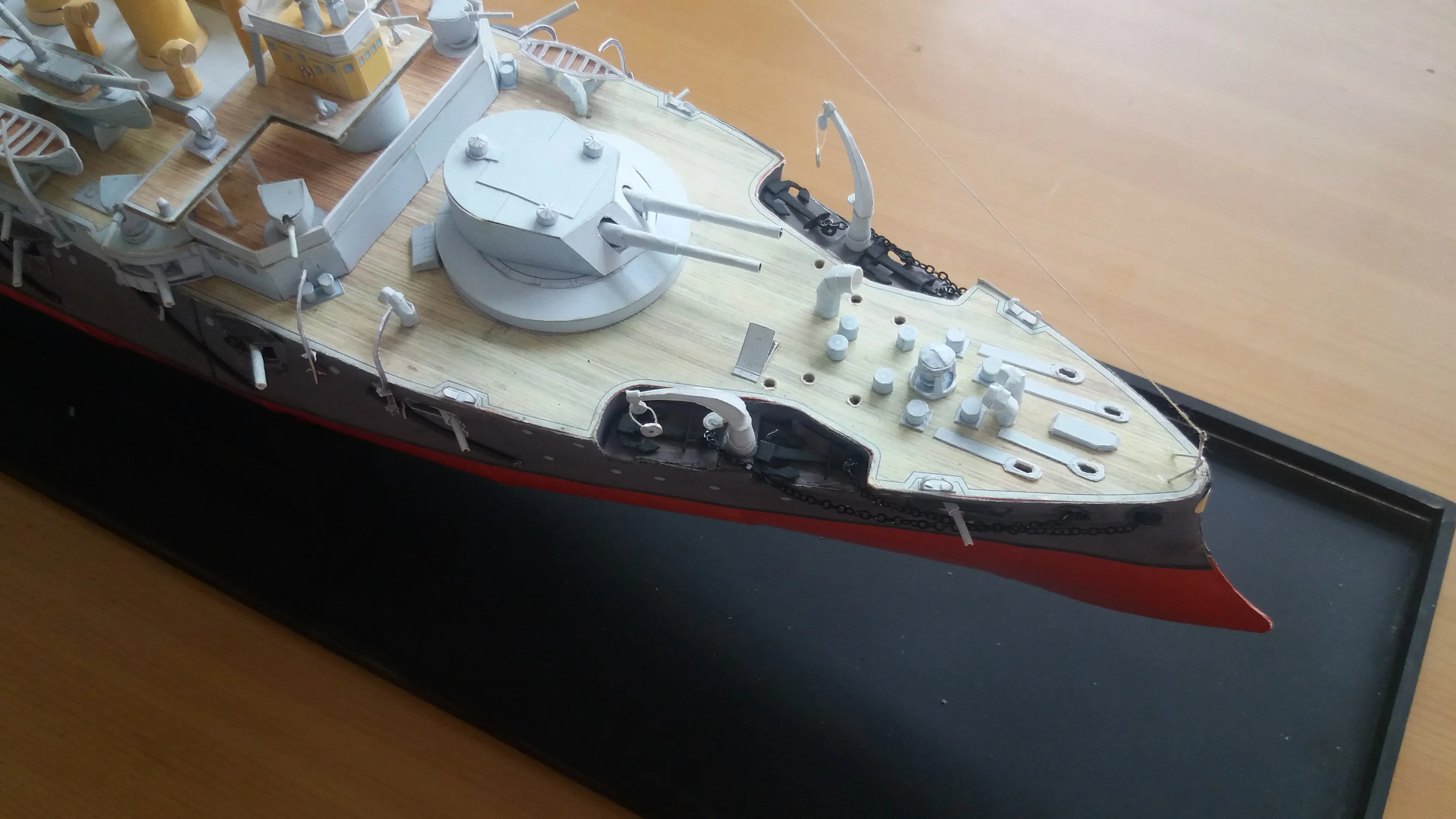 Модель корабля IJN «Shikishima» - Верфь на Столе