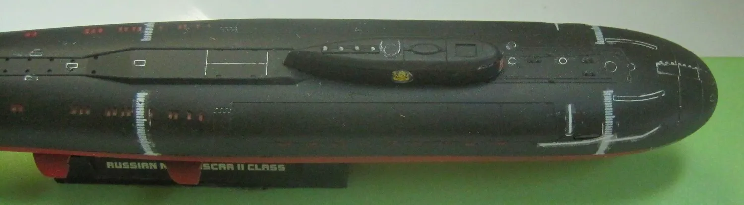 Модель корабля Подводная лодка "Курск"   - Верфь на Столе