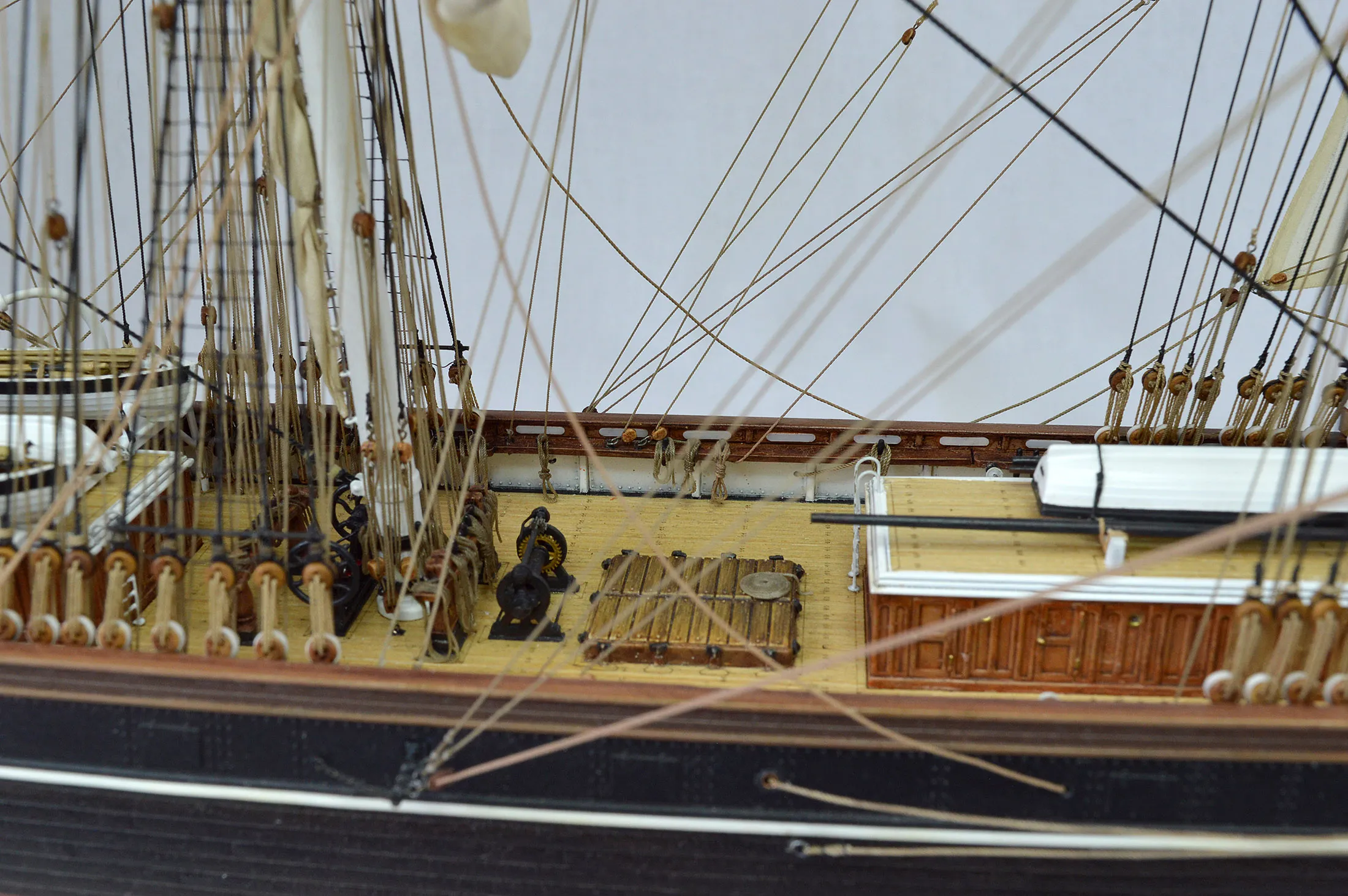 Модель корабля Катти Сарк - Верфь на Столе