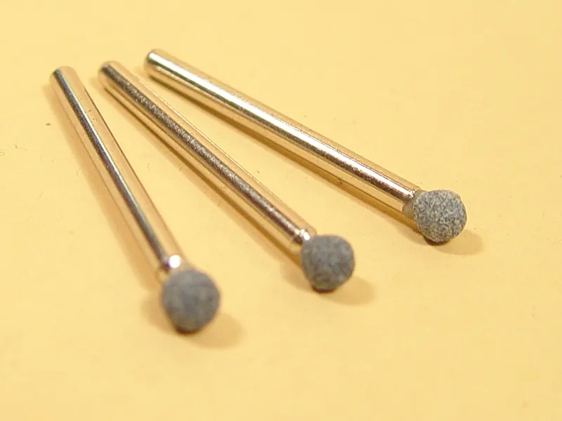 Насадка шлифовальная, карбид кремния, шар,  4 мм, 3 шт JAS