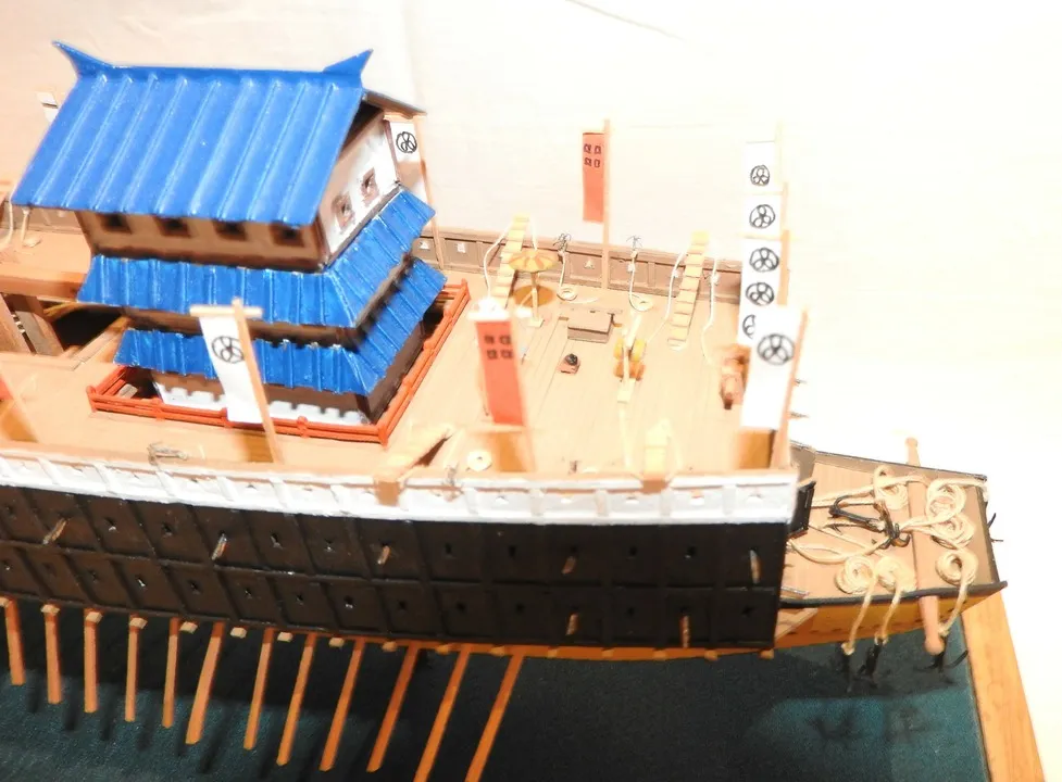 Модель корабля О'Атакебуне - Верфь на Столе