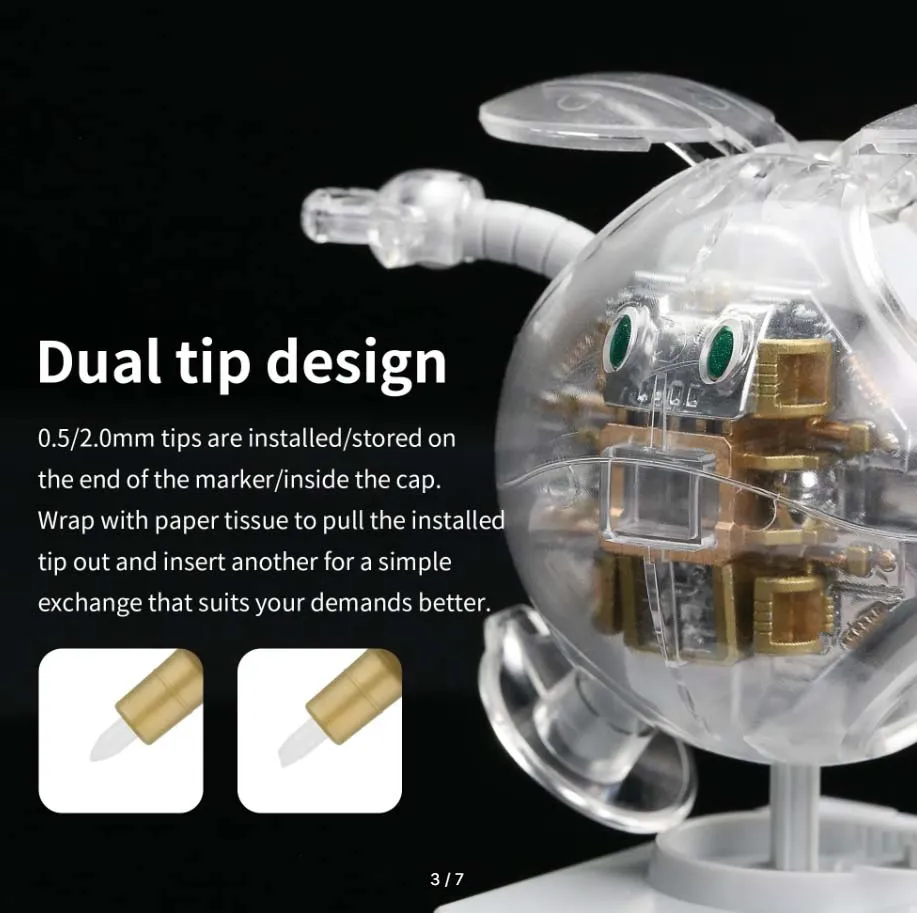 Маркер суперметаллик зеленый