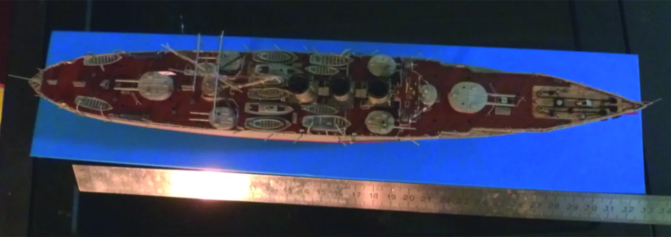 Модель корабля  броненосный крейсер I ранга "Рюрик" - Верфь на Столе