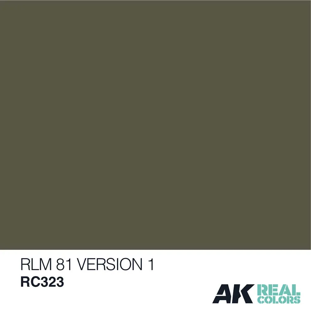 Краска AK Interactive, акриловая  RLM 81 Version 1, 10 мл