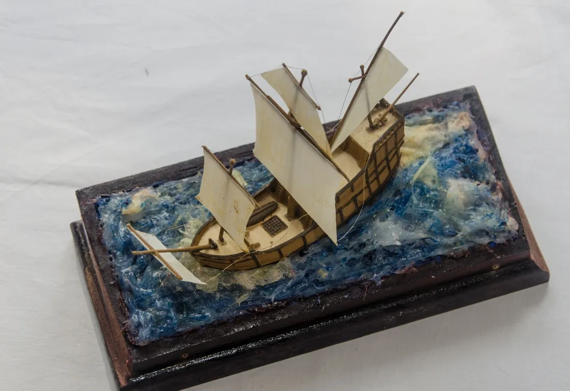 Модель корабля Каракка  "Санта-Мария" - Верфь на Столе