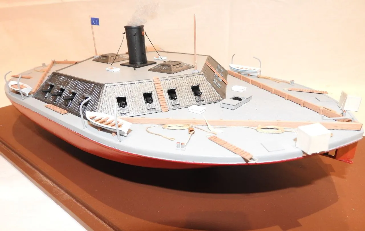 Модель корабля Необычные броненосцы середины ХIХ века - Верфь на Столе