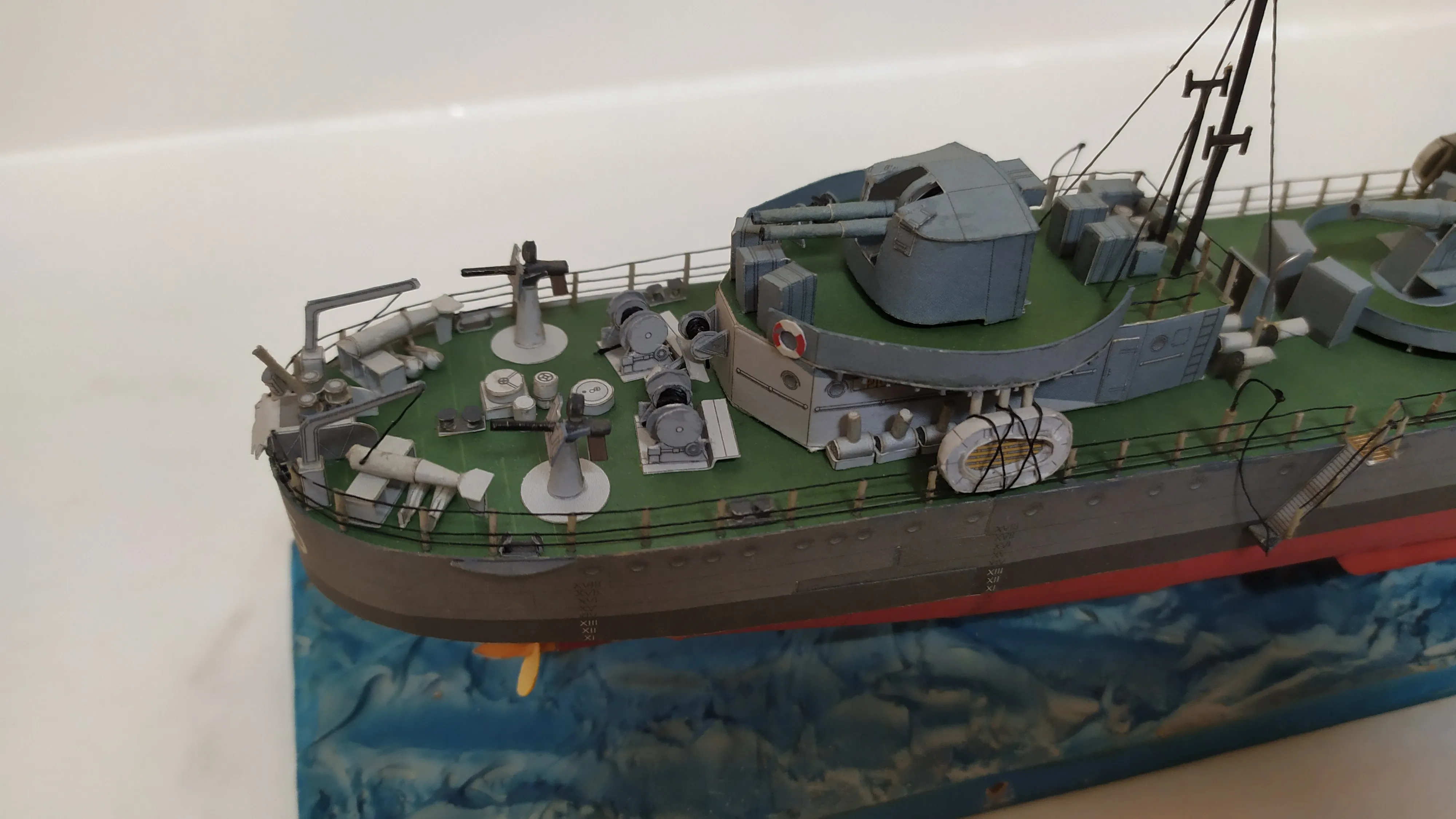 Модель корабля Корвет ORP "PIORUN" - Верфь на Столе