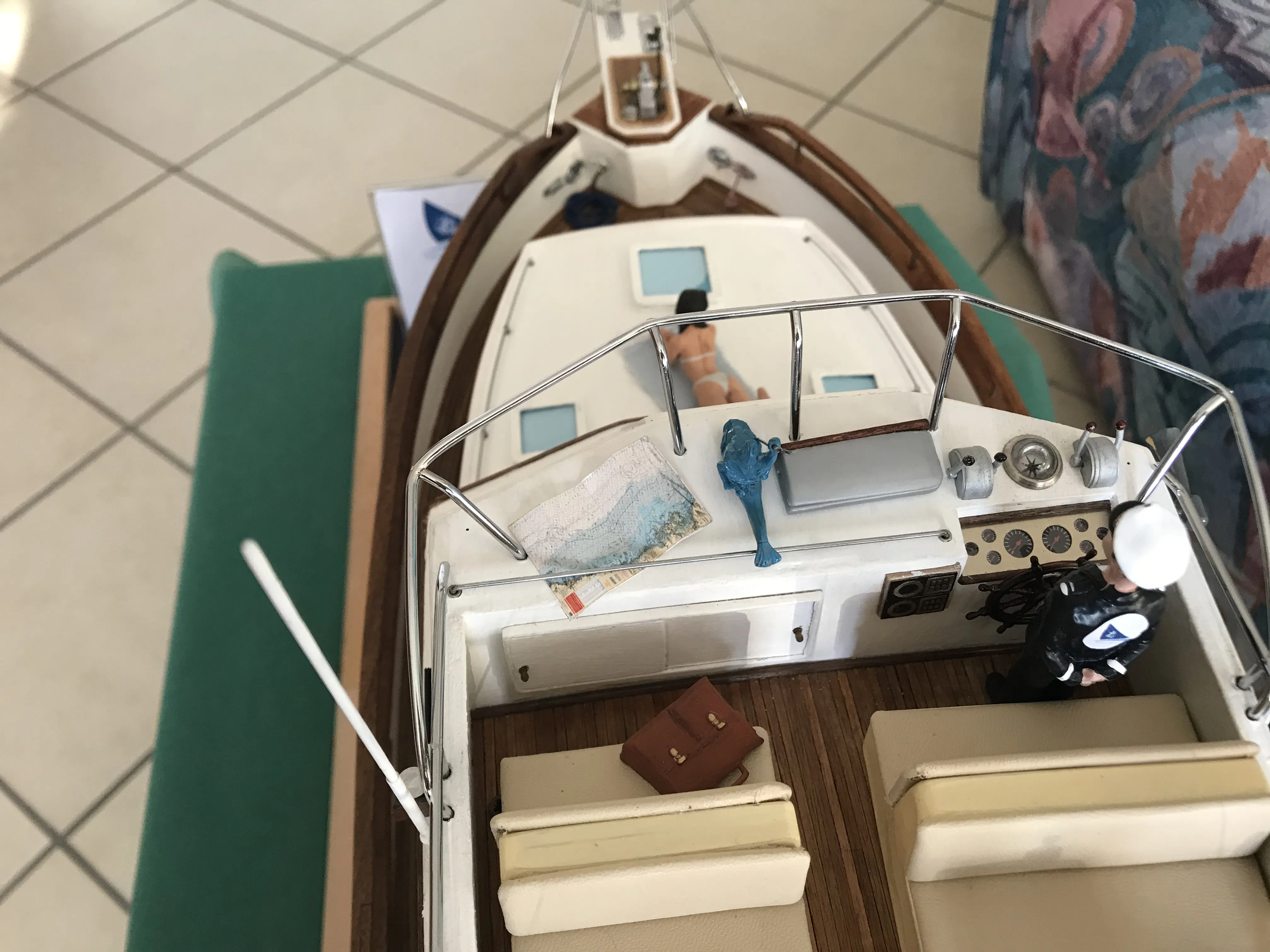 Модель корабля YACHT 46 FEETS “ANNARELLA” - Верфь на Столе