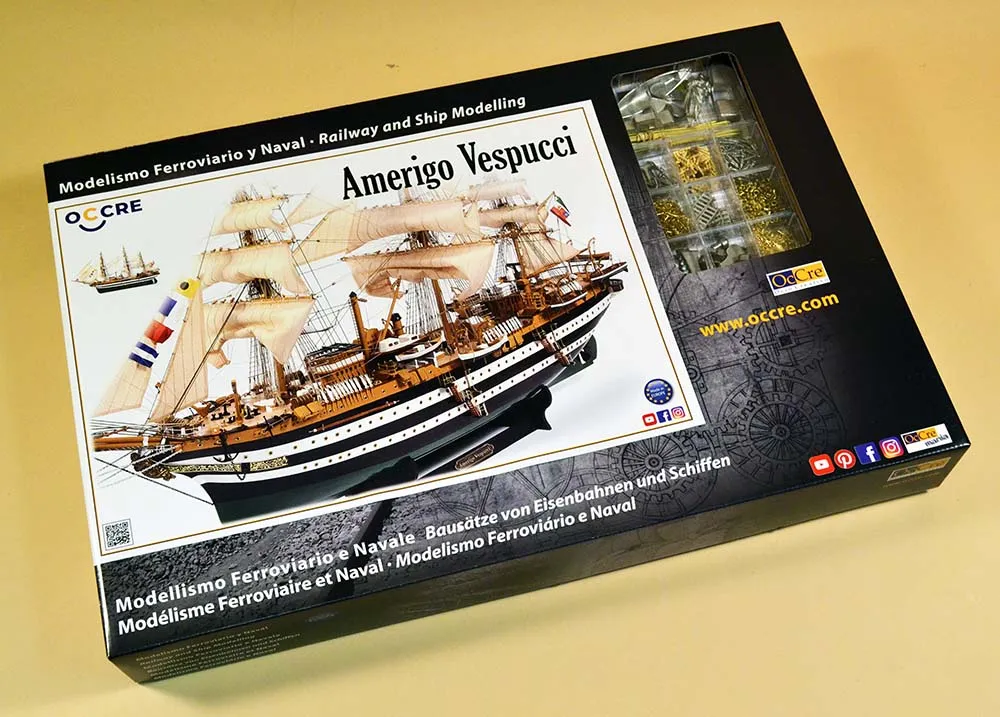 Amerigo Vespucci + (Полный набор инструментов, клея и краски)