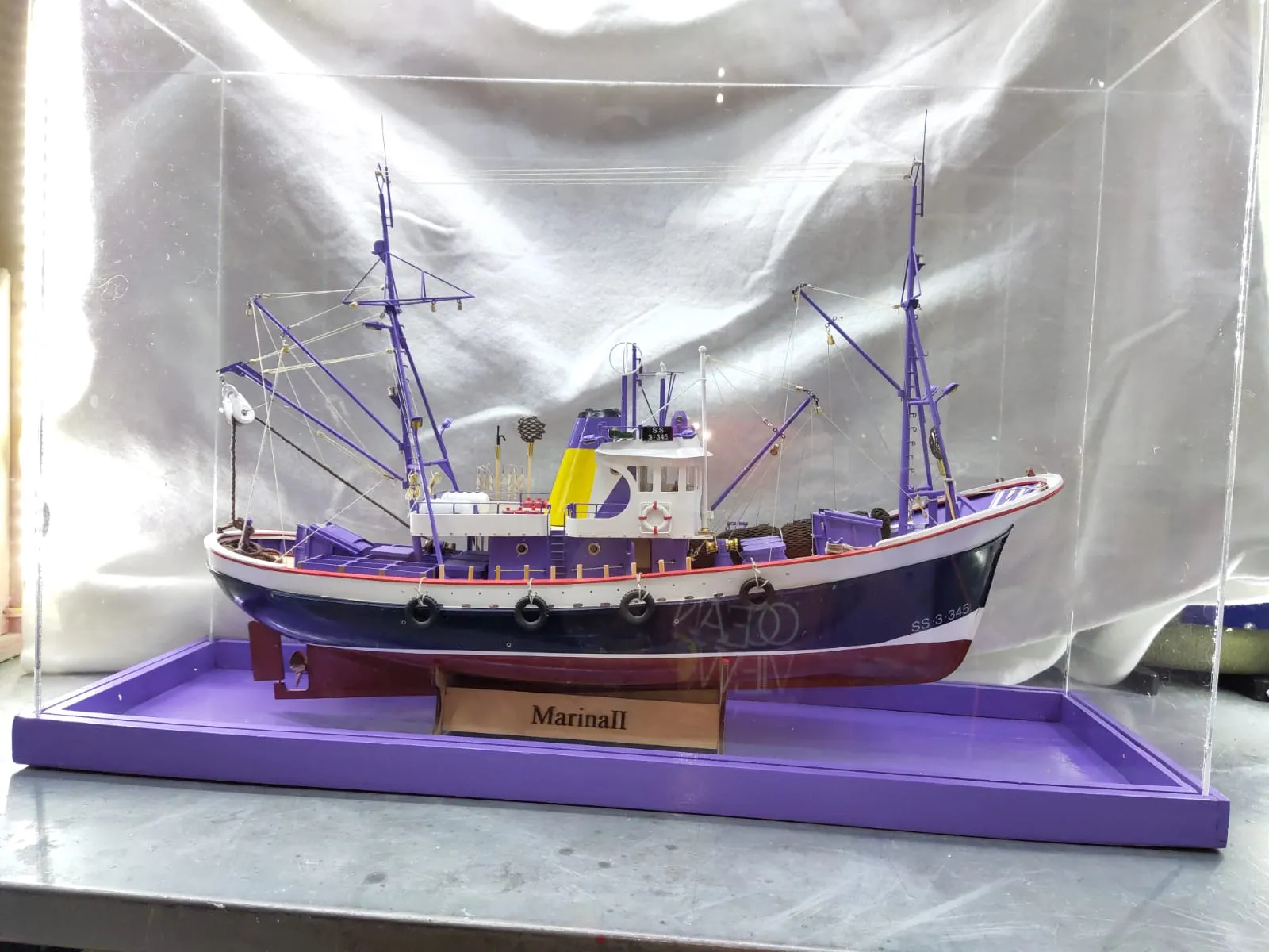 Модель корабля Рыболовное судно «Marina II» - Верфь на Столе