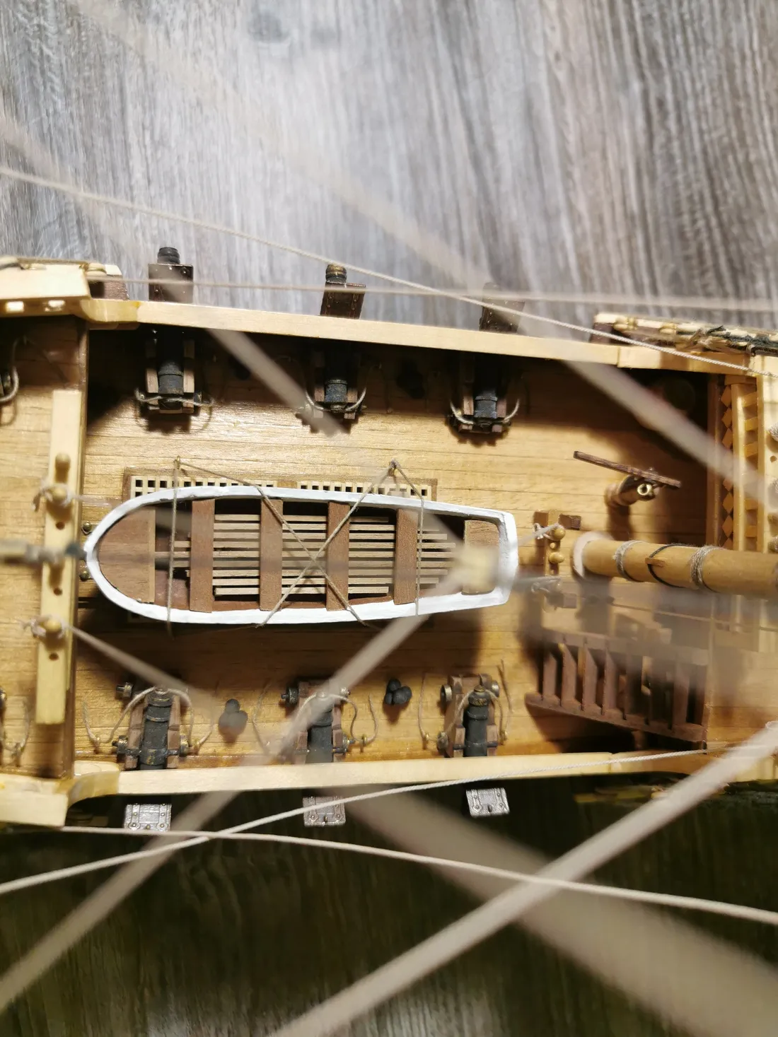 Модель корабля Золотая Лань - Верфь на Столе