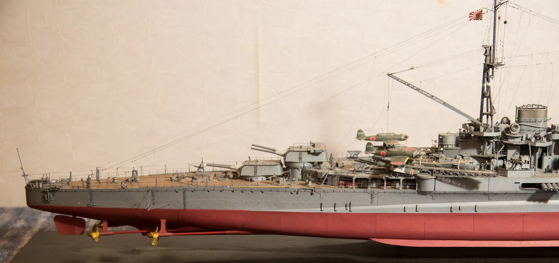 Модель корабля IJN MAYA  - Верфь на Столе
