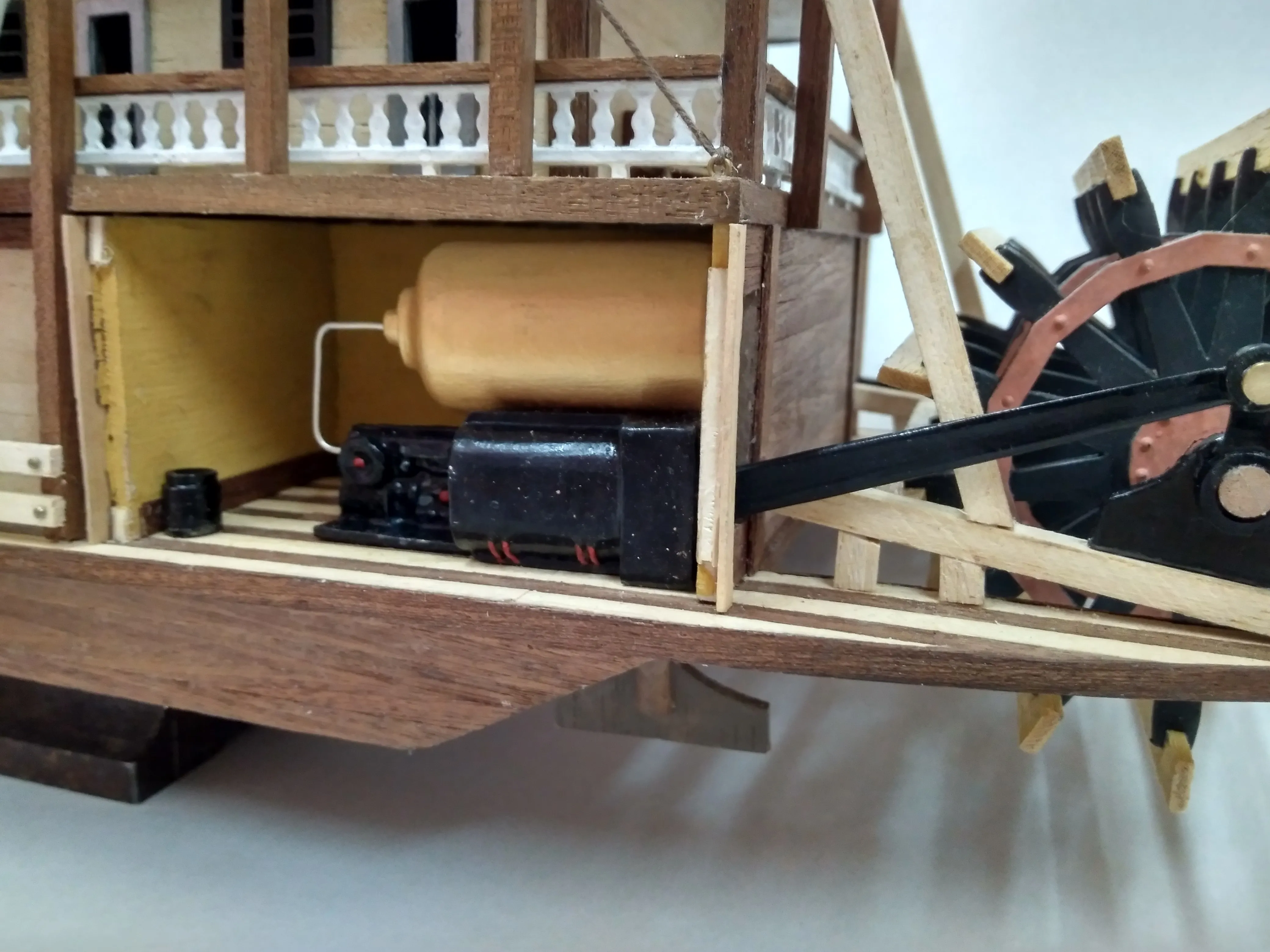 Модель корабля Колесный пароход "MISSISSIPPI" - Верфь на Столе