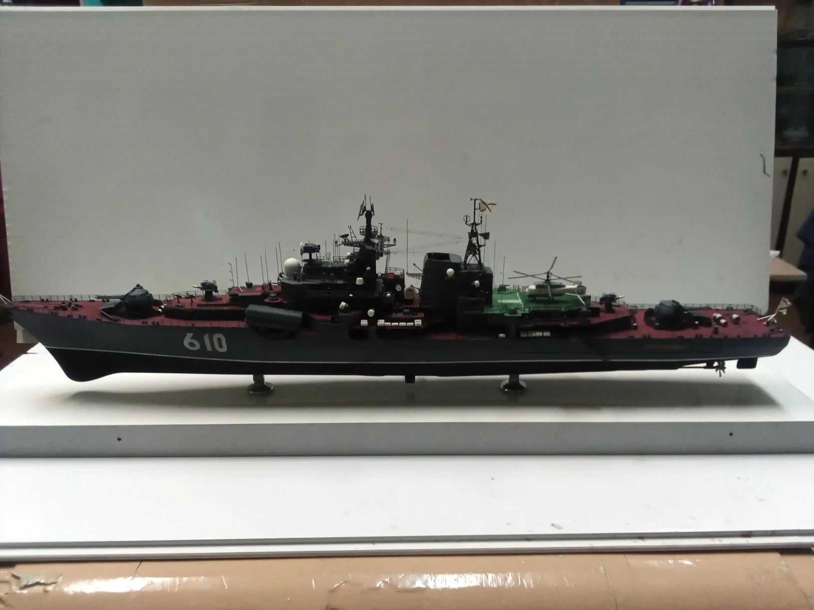 Модель корабля "Настойчивый" - Верфь на Столе