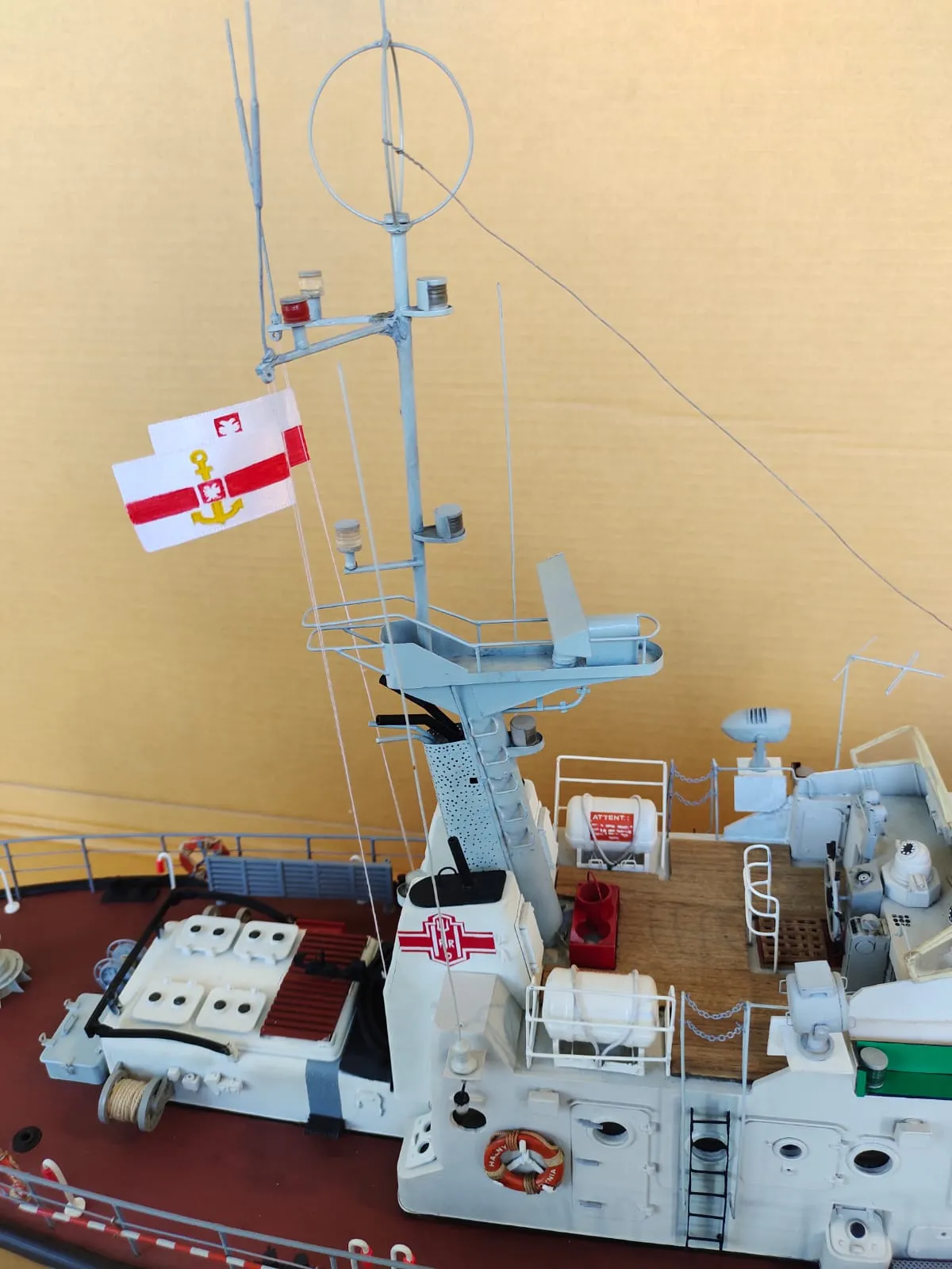 Модель корабля Буксир-спасатель “Halny” - Верфь на Столе