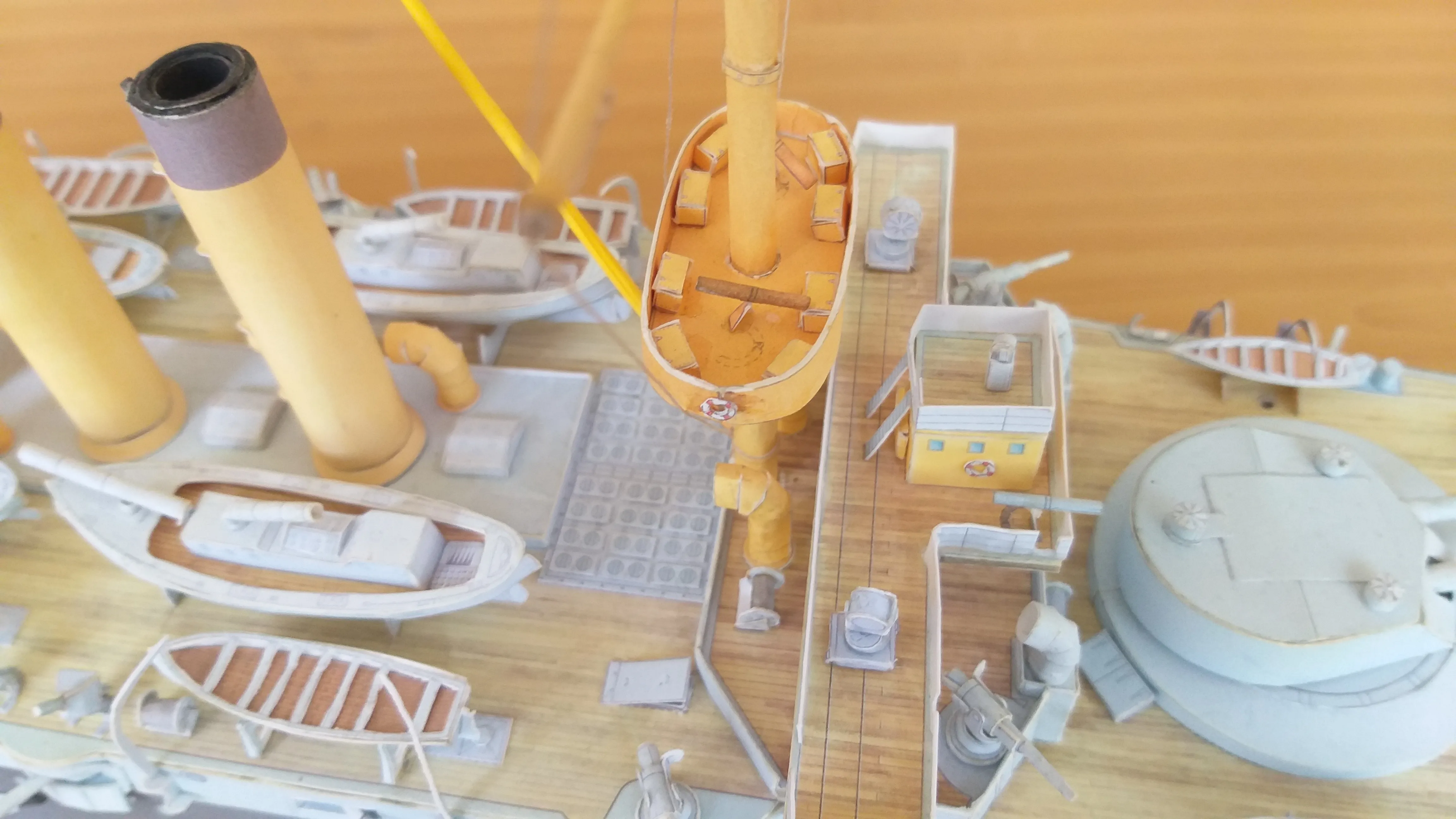 Модель корабля IJN «Shikishima» - Верфь на Столе