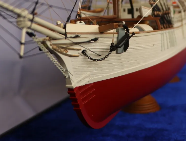 Модель корабля Барк "Паркуа-Па?" - Верфь на Столе
