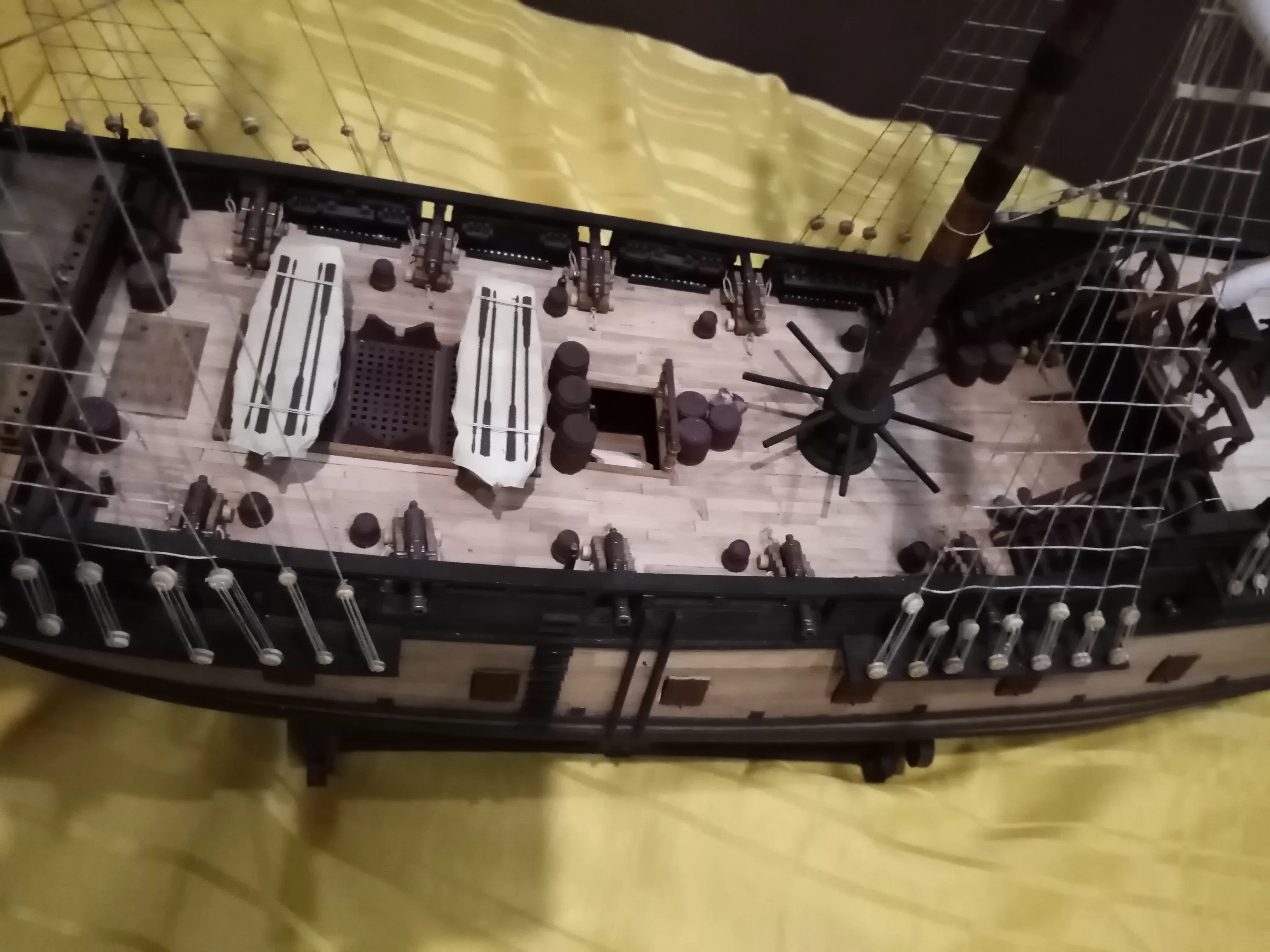 Модель корабля Галеон "Чёрная Жемчужина" - Верфь на Столе