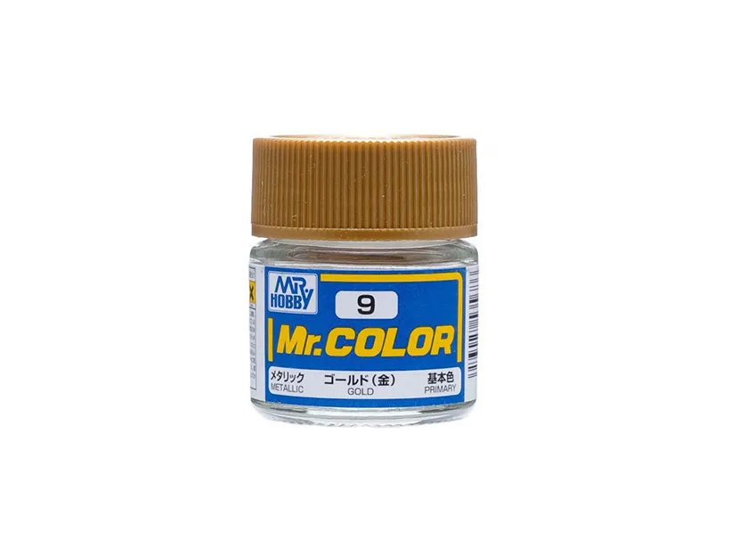 Краска Mr Color, золотистый металлик, C 9, 10 мл