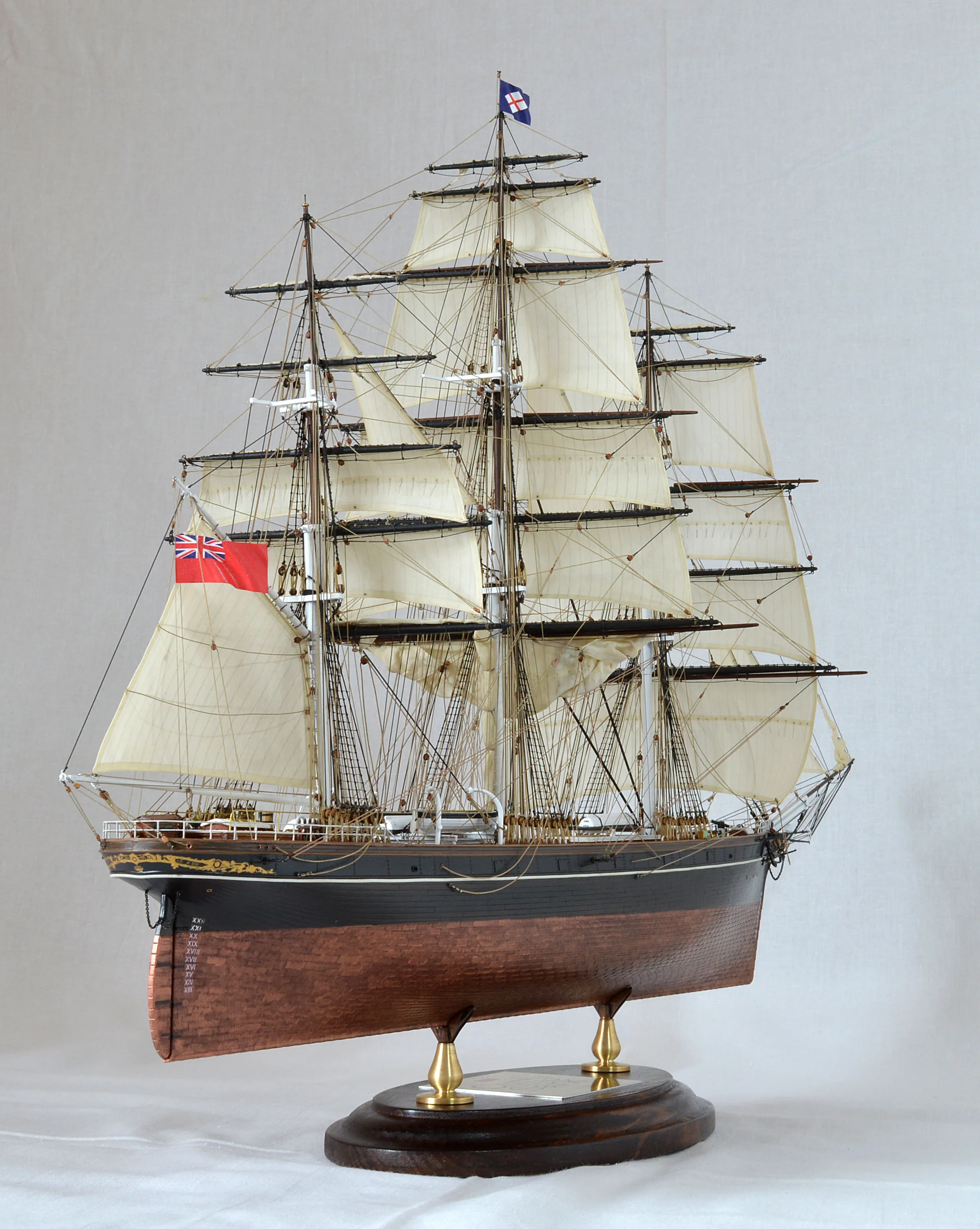 Модель корабля Чайный клипер "Катти Сарк"  - Верфь на Столе