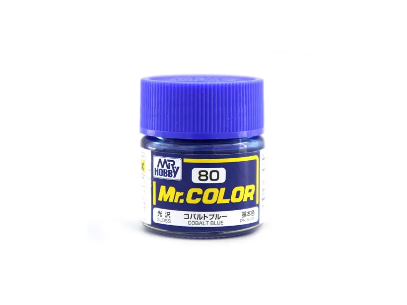 Краска Mr Color, синий кобальт, глянцевая, C 80, 10 мл