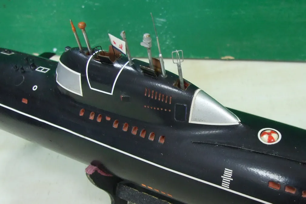 Модель корабля АПЛ пр.705 "Лира" - Верфь на Столе