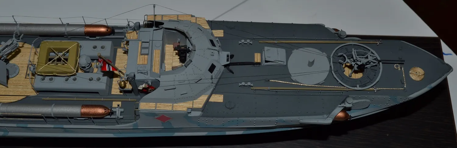 Модель корабля Торпедный катер "S-100"   - Верфь на Столе