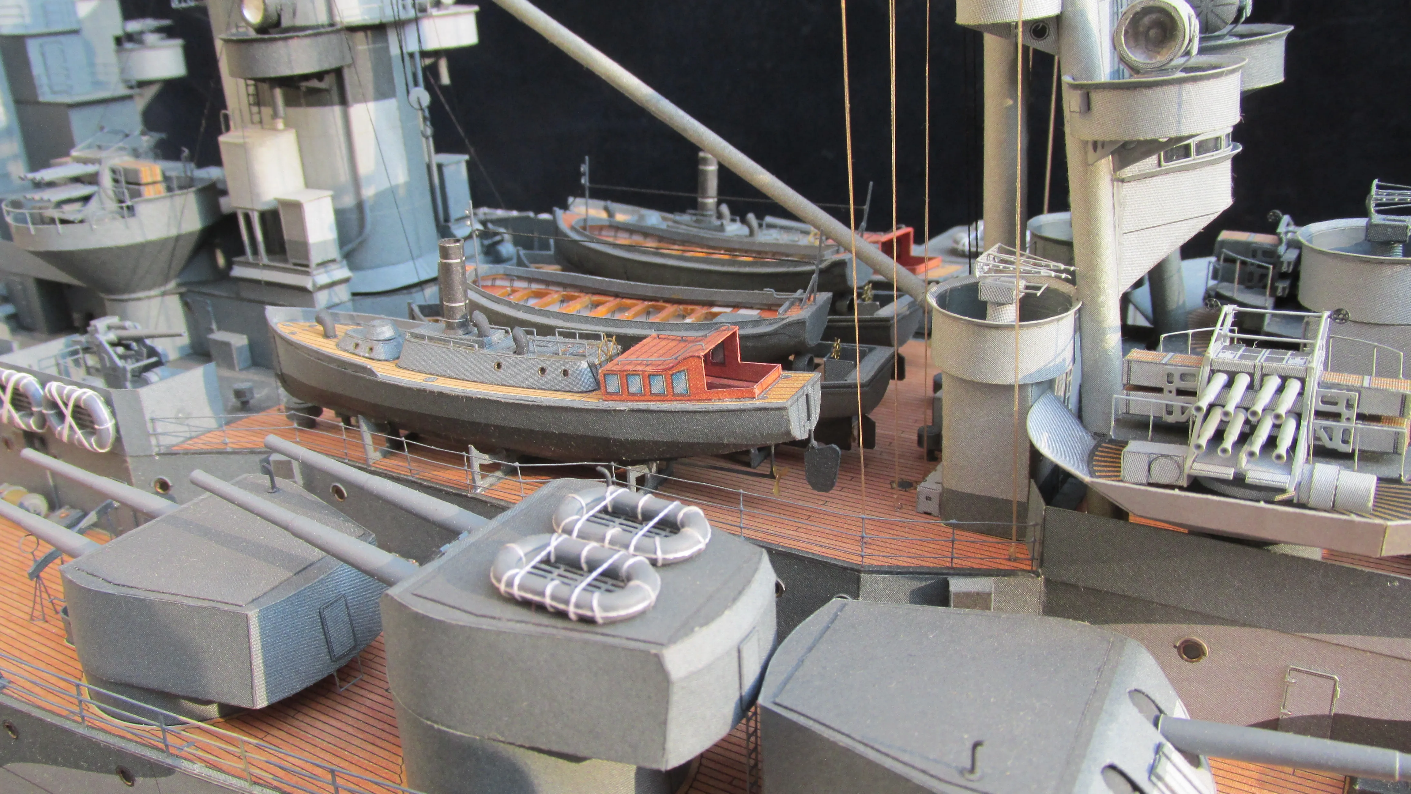 Модель корабля Линкор "Родней" - Верфь на Столе