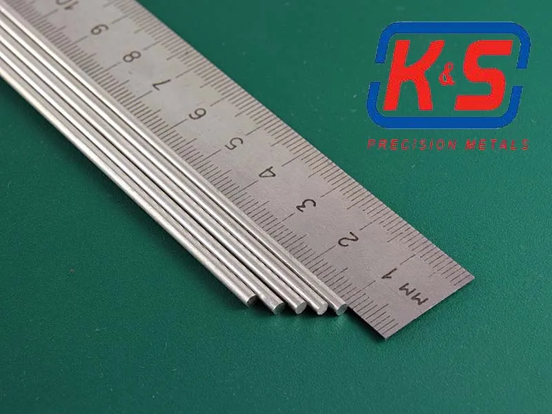 Пруток алюминиевый 2,4 мм, 5 шт