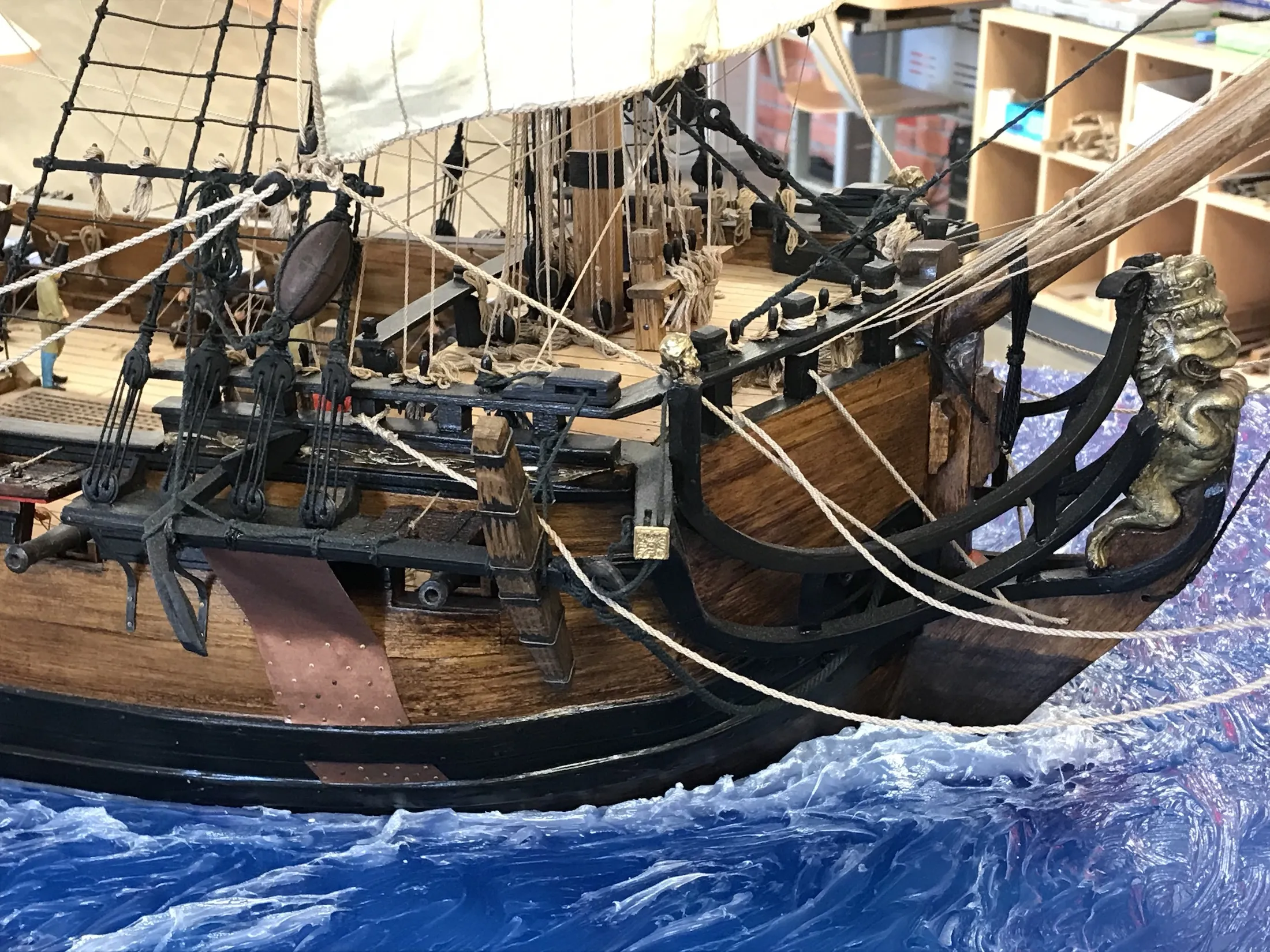 Модель корабля Шнява Балтийского флота "Фаворитка" - Верфь на Столе