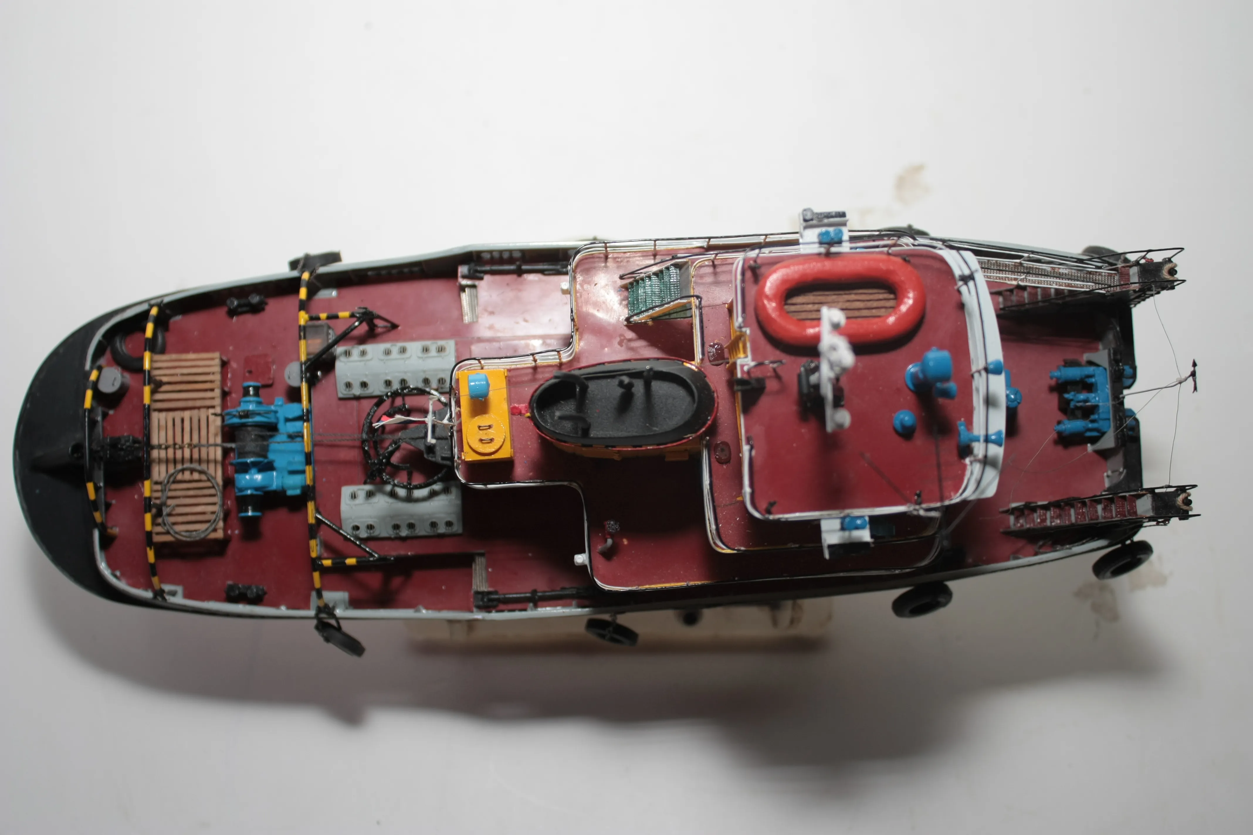 Модель корабля Буксир-толкач Шлюзовой-121 - Верфь на Столе