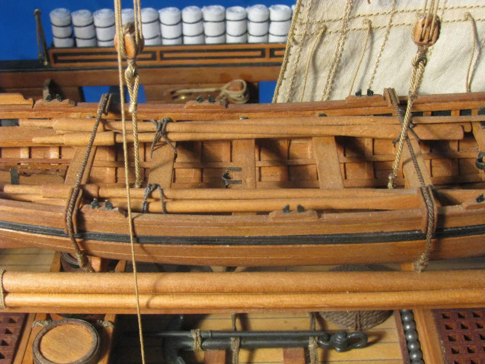 Модель корабля 20-ти пушечный бриг "Парис" - Верфь на Столе