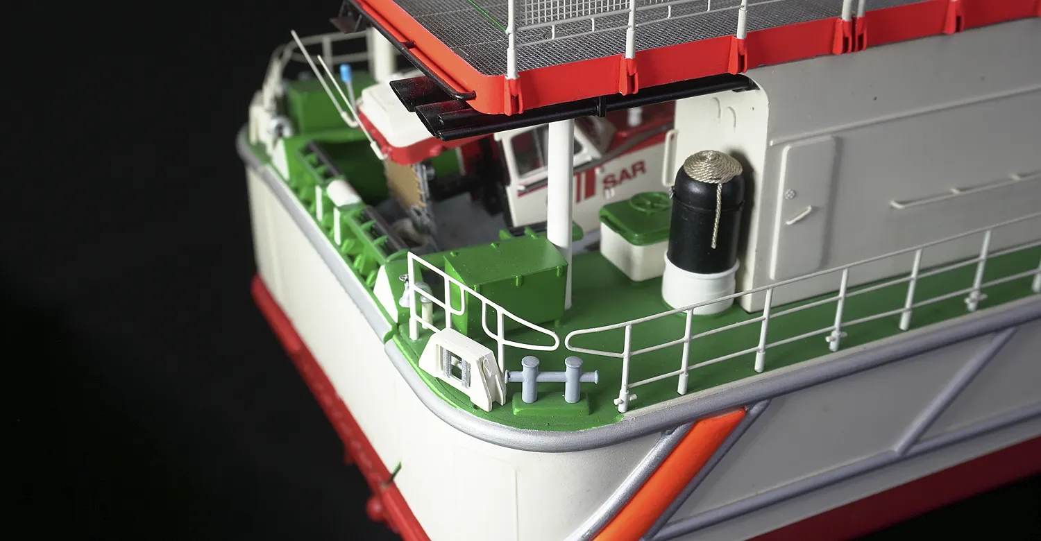 Модель корабля Cпасательный крейсер «HERMANN MARWEDE» - Верфь на Столе