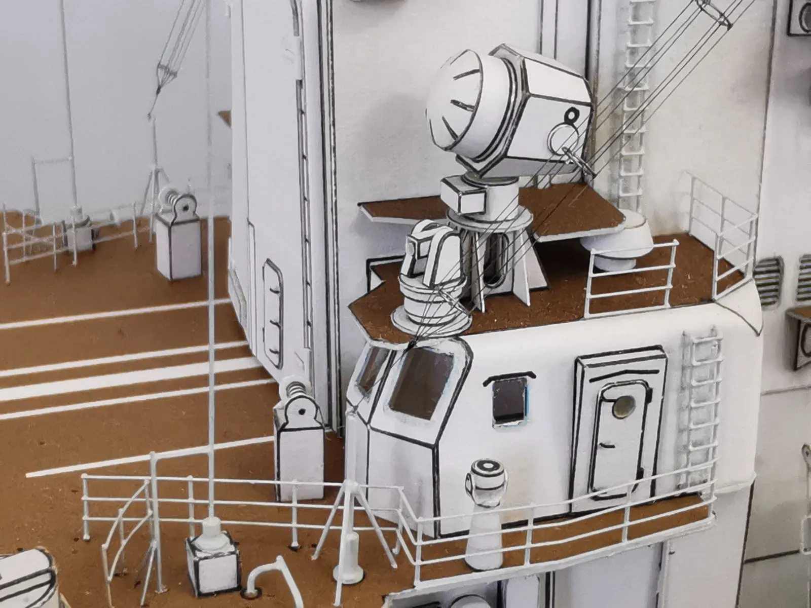 Модель корабля ЭМ пр. 956 "Современный"  - Верфь на Столе