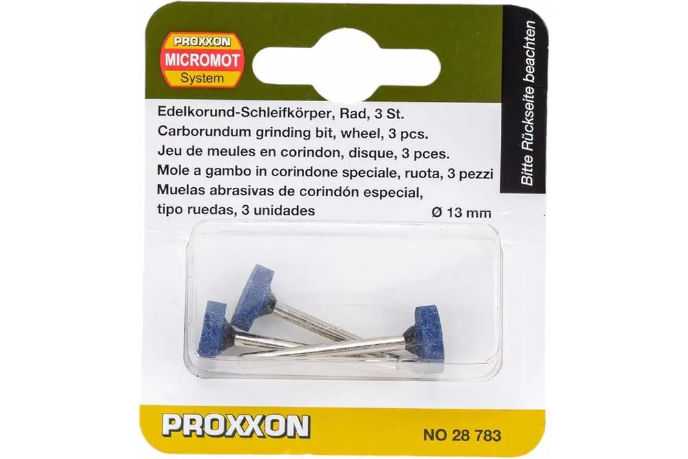 Шлифовальные насадки Proxxon, диск 13 мм, 3 шт