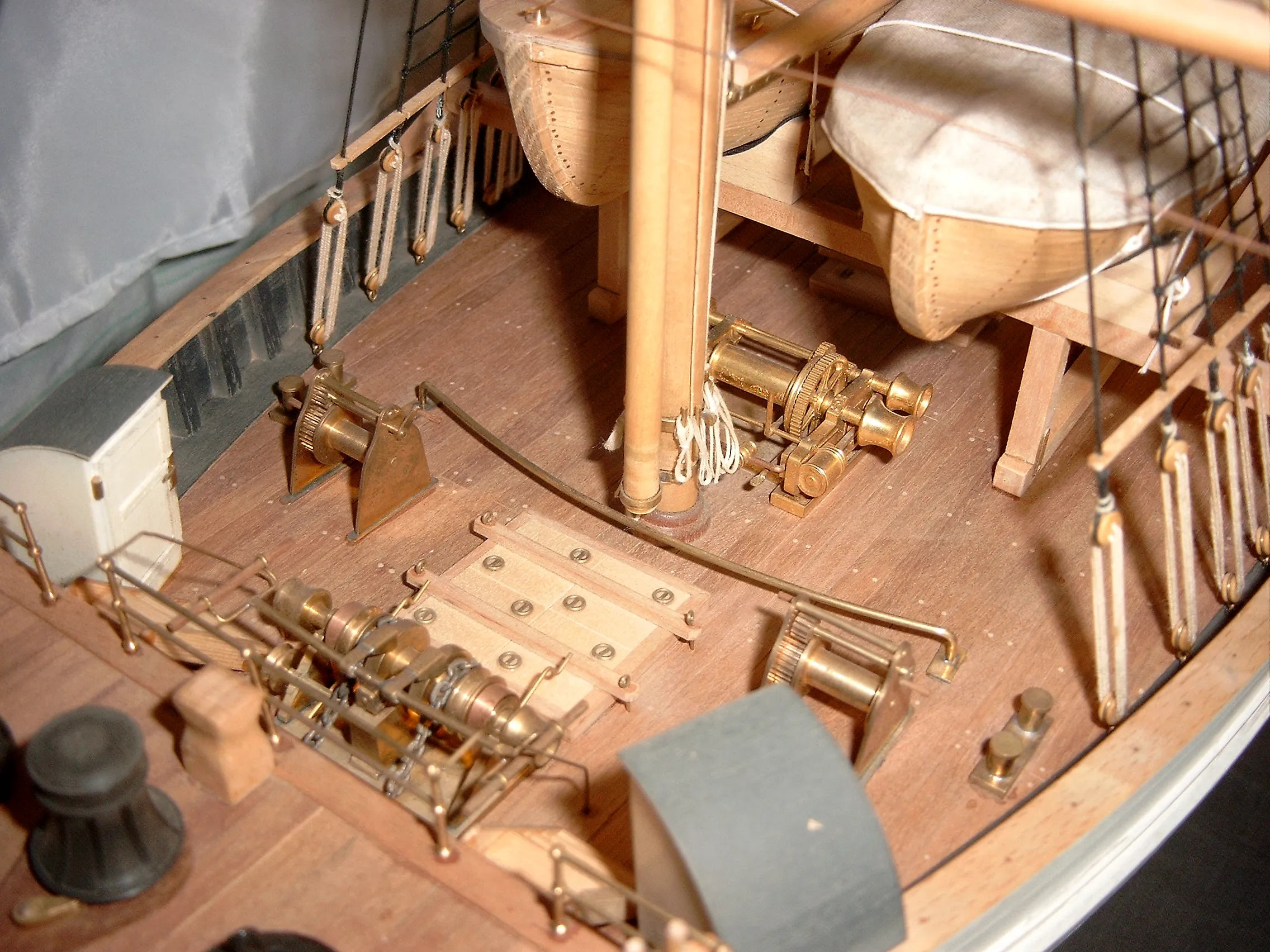 Модель корабля FRAM - Верфь на Столе