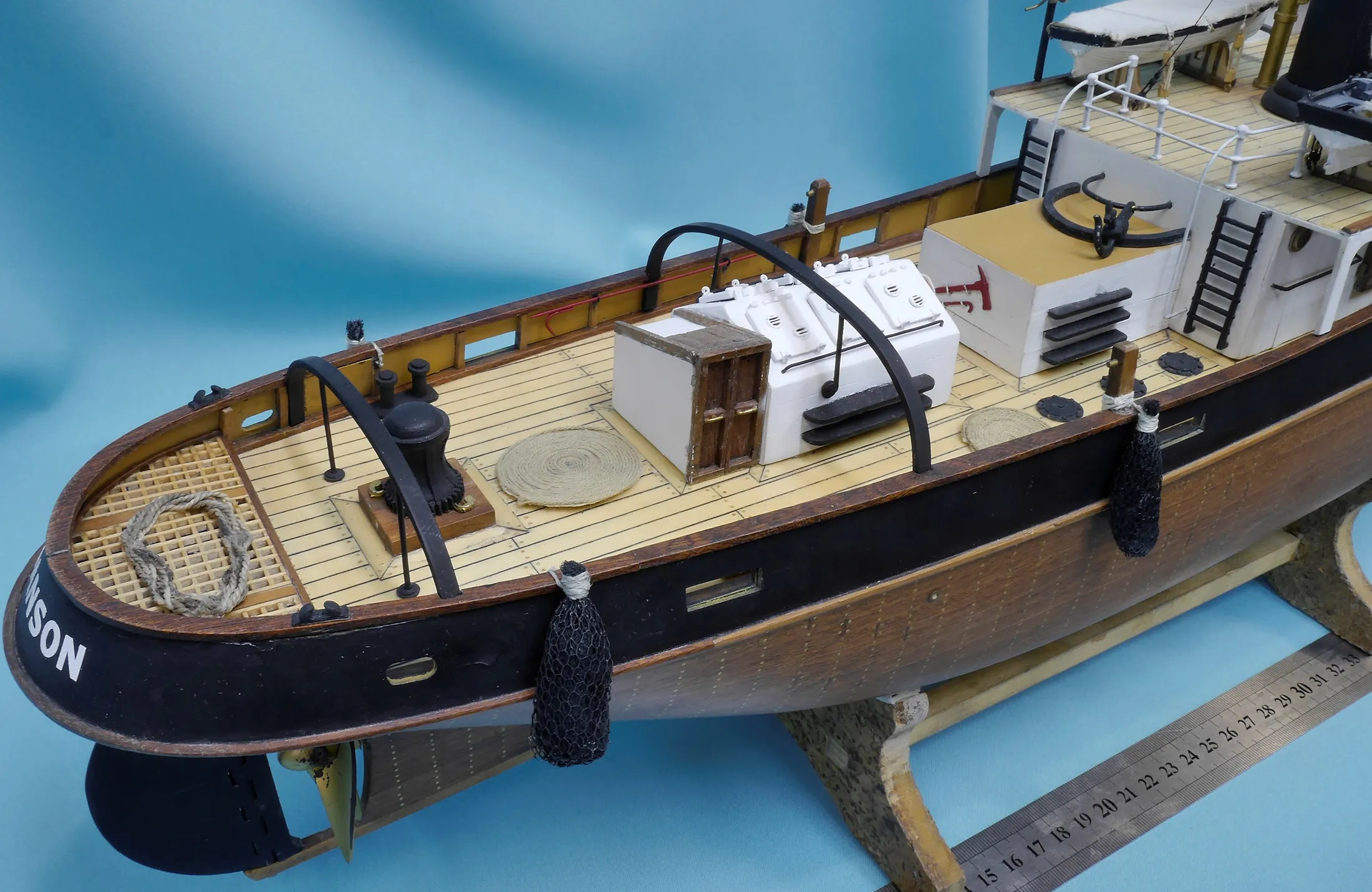 Модель корабля Буксир Sanson - Верфь на Столе