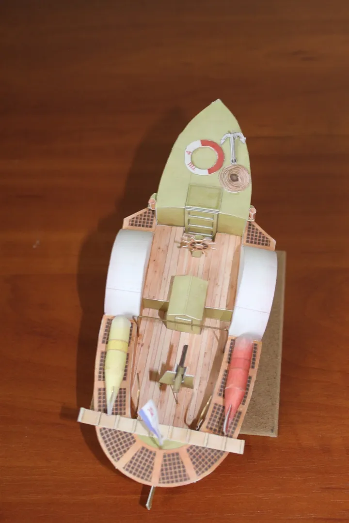 Модель корабля Тральщик ТЩ-4 - Верфь на Столе