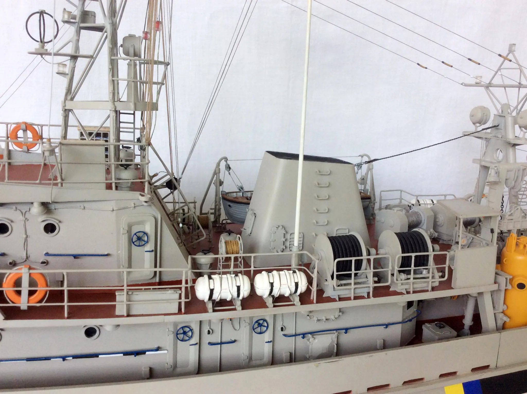 Модель корабля Водолазный бот проекта 535 типа "Краб"  - Верфь на Столе