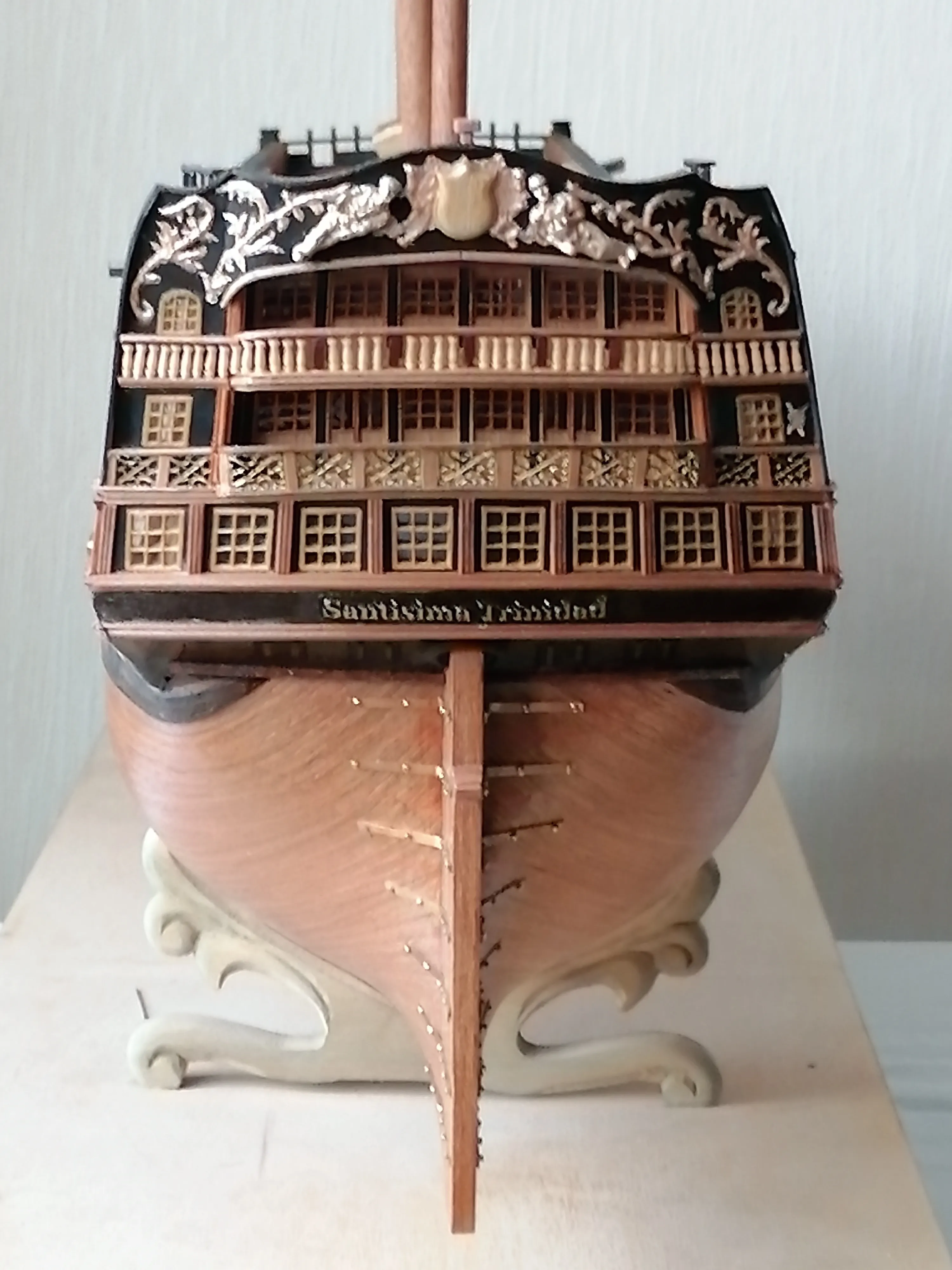 Модель корабля Santisima Trinidad - Верфь на Столе