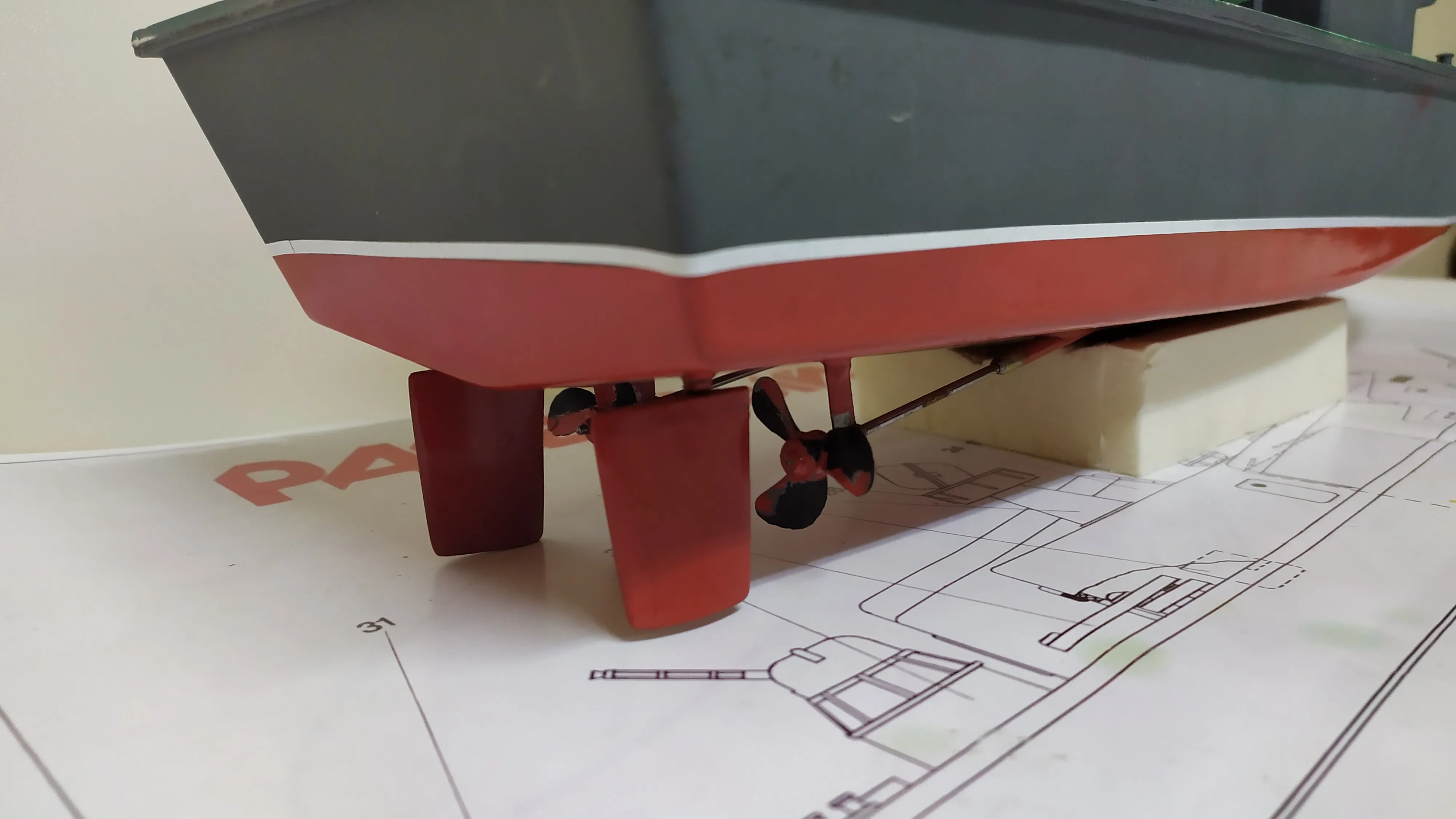 Модель корабля Ракетный катер типа "Оса" - Верфь на Столе