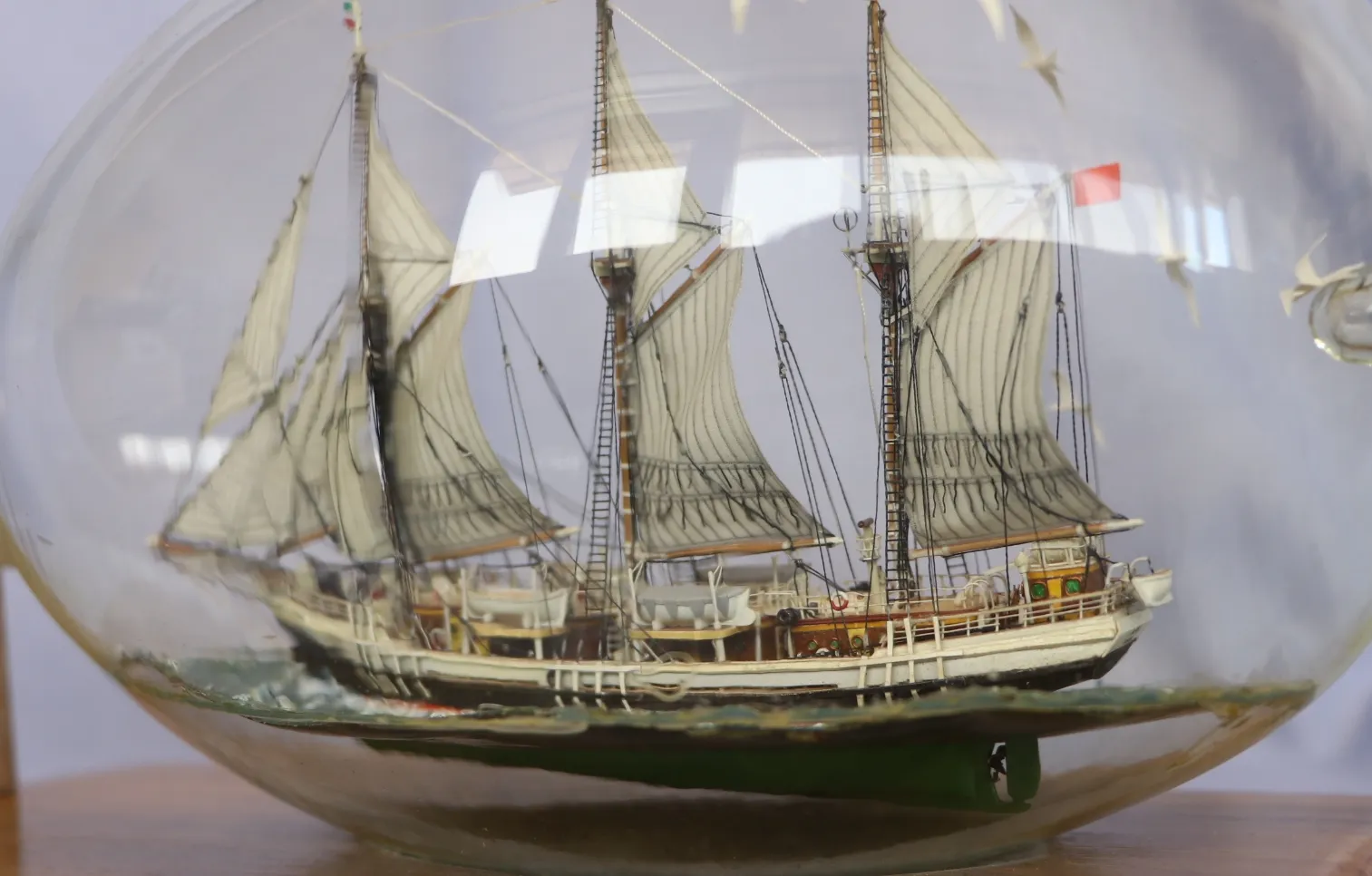 Модель корабля Шхуна "Заря" - Верфь на Столе