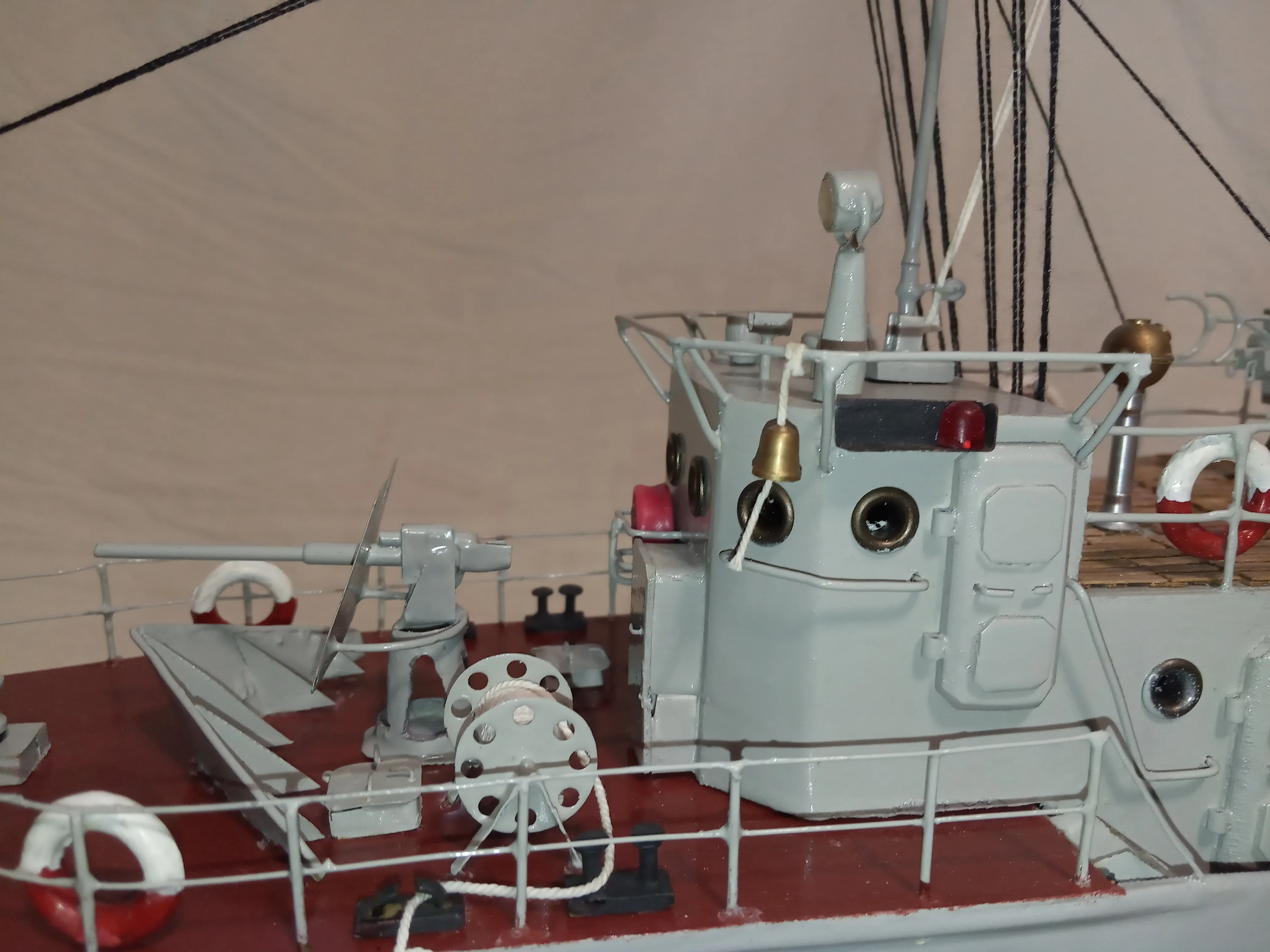 Модель корабля Морской катер-тральщик (Ленинградский проект) - Верфь на Столе