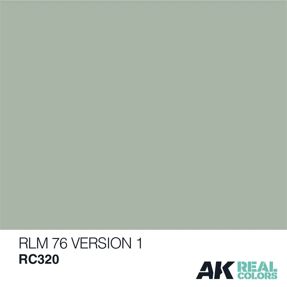 Краска AK Interactive, акриловая RLM 76 Version 1, 10 мл Краска AK Interactive, акриловая RLM 76 Version 1, 10 мл