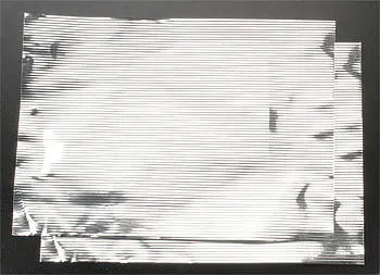 Алюминий 0,05 мм, гофрированный, шаг 1,5 мм, лист 13х18 см, 2 шт