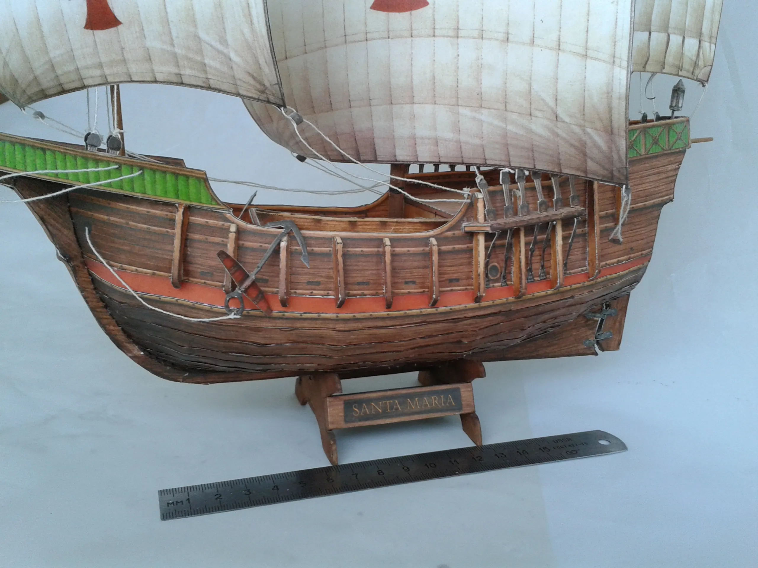 Модель корабля Каракка «Санта-Мария» - Верфь на Столе